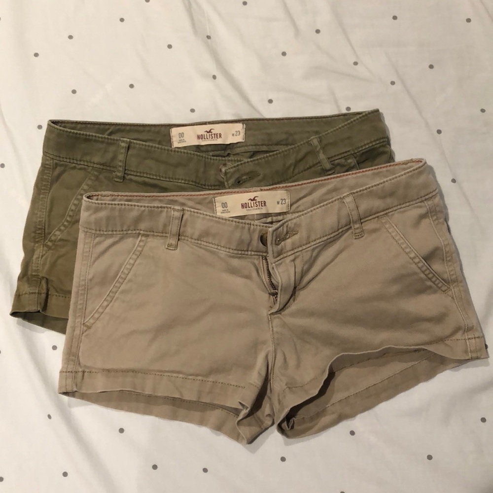 Hollister Shorts - Khaki and Olive